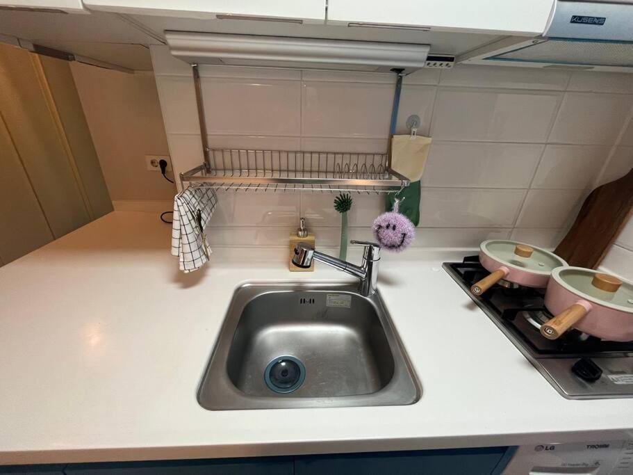 Haeundae Beach Stay #2Min Walk #2Beds Busan Exteriör bild